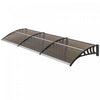 Outsunny Window Awning Door Canopy, Front Door Outdoor Patio Cover