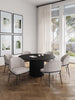 Flor and Hathaway Modern Industry Chic 7-Piece Dining Set in Wheat and Black | Ensemble de salle a manger moderne industriel chic Flor et Hathaway 7 pieces, coloris ble et noir