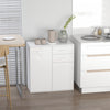 Free Standing Storage Cabinet Console Sideboard Table Entryway Organizer