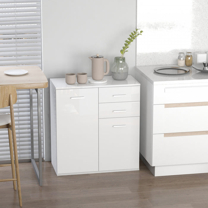 Free Standing Storage Cabinet Console Sideboard Table Entryway Organizer