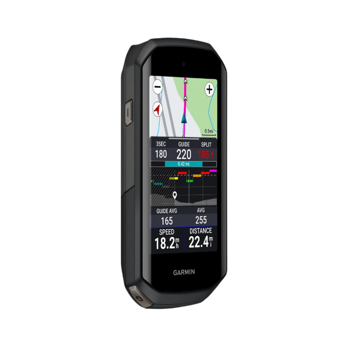 Garmin Edge 1050 Premium Cycling Computer - Vivid Color Touchscreen Display, Built-in Speaker, Advanced Training And Group Ride Features, Road Hazard Alerts