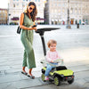 3-in-1 Licensed Volkswagen Kids Ride On Push Car Sliding Car W/ Music & Light