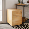 Vinsetto 2 Drawer Filing Cabinet With Lock|Vinsetto Classeur A 2 Tiroirs Avec Serrure
