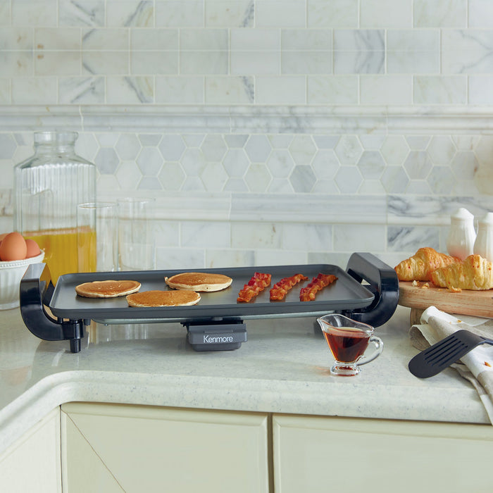 Kenmore 10\"x 18\" Non-Stick Electric Griddle Grey - KKNSEGGrey