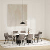 Tremont Modern 6-Piece Dining Chair Set in Taupe | Ensemble de 6 chaises de salle a manger Tremont Modern en taupe