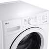 LG 5.2 Cu. Ft. Ultra Large Front Load Washer with AI Wash – White - WM3420CW | Laveuse LG à chargement frontal à très grande capacité de 5,2 pi3 avec lavage avec IA - blanche - WM3420CW