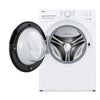 LG 5.2 Cu. Ft. Ultra Large Front Load Washer with AI Wash – White - WM3420CW | Laveuse LG à chargement frontal à très grande capacité de 5,2 pi3 avec lavage avec IA - blanche - WM3420CW