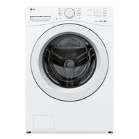 LG 5.2 Cu. Ft. Ultra Large Front Load Washer with AI Wash – White - WM3420CW
