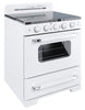 Classic Retro By Unique 30" Convection Electric Range - UGP-30CR EC W 