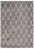 August Dark Grey-White 5'3" x 7'3" Area Rug