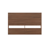 Nordika Queen Panel Headboard - Walnut | Tête de lit à panneaux Nordika pour grand lit - noyer | D08HL1CE