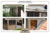 Gazebo Penguin Florence - Wall Mounted Solarium 8x16 Polycarbonate Roof|Gazebo Penguin Florence - Solarium mural 8x16 Toit de polycarbonate