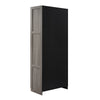 Manhattan Comfort Hopkins Modern Storage Closet - Grey|Armoire de rangement moderne Hopkins de Manhattan Comfort - grise