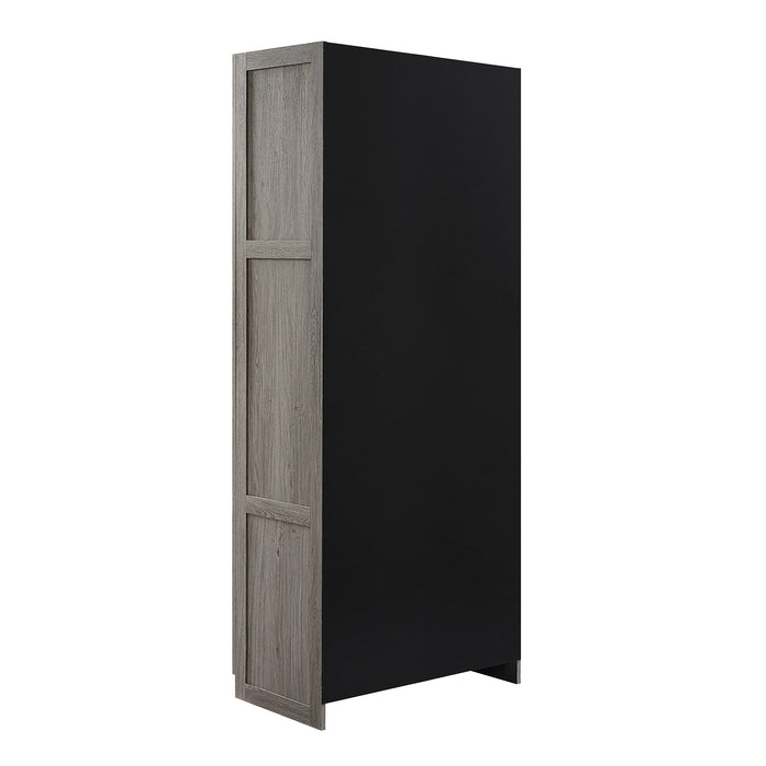 Manhattan Comfort Hopkins Modern Storage Closet - Grey