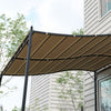 Outsunny Replacement Pergola Canopy For Outsunny 84c-038 Series, Beige