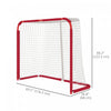 Soozier Portable Hockey Net, Easy Setup Hockey Goal W/steel Frame, Pe Mesh