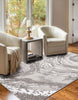 Dove Grey Rug 5'0" x 8'0" | Tapis Contemporain/Moderne Dove 5'0" x 8'0" en Gris