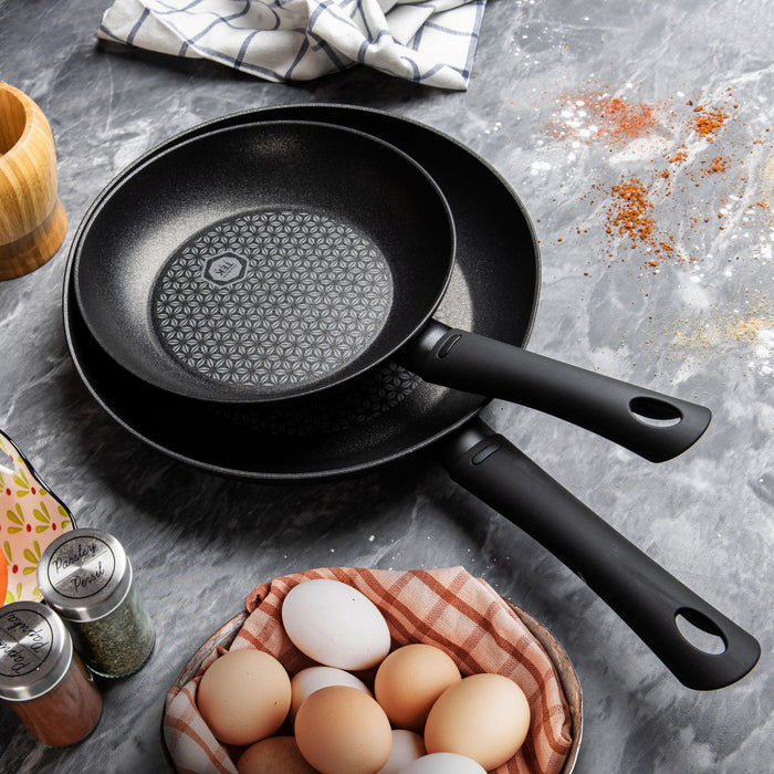 Arimi Diamante Italian Frying Pan Set - 3 Piece