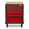 Gladiator Premier 7-Drawer Modular Tool Storage Cabinet - Red Tread|Armoire à outils modulaire de série Premier à 7 tiroirs de Gladiator - bande de roulement rouge