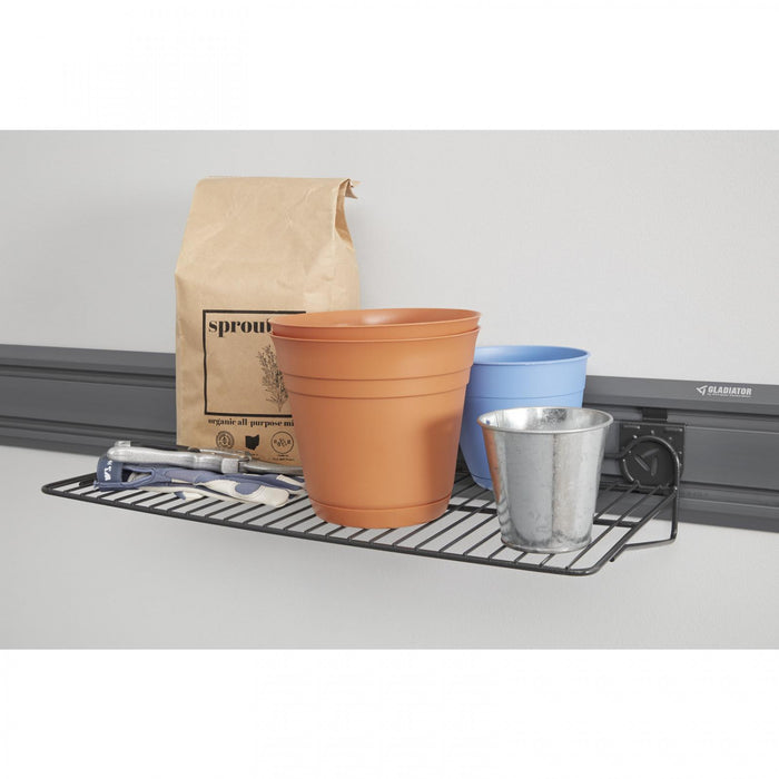 Gladiator 24\" Wire Shelf - Granite