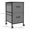Vinsetto Mobile File Cabinet With Drawers, Hanging Bars For Letter|Vinsetto Vinsetto Classeur, Meuble De Rangement, Noir