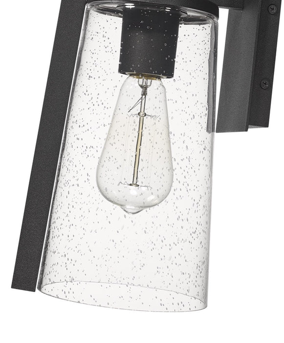 Portofino Collection Outdoor Wall Sconce - Black