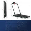 Superfit 2.25hp 2 In 1 Folding Under Desk Treadmill W/ Remote Control App