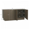 Ardea Contemporary 60" Sideboard in Walnut Buffet | Buffet contemporain Ardea 60" en noyer