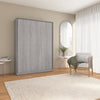 Bestar Claremont Full Murphy Bed - Platinum Grey|Lit double escamotable Claremont de Bestar - gris platine