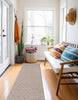 Eve Contemporary 2'0" x 6'0" Runner Rug in Brown Indoor Area Rug | Tapis Contemporain Eve 2'0" x 6'0" en brun