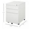 Vinsetto Filing Cabinet With 3 Lockable Drawers|Vinsetto Classeur A 3 Tiroirs Verrouillables
