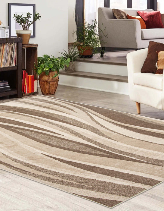 Mirage Beige Area Rug - 5'0\" x 8'0\"