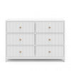 Graco Teddi 6 Drawer Dresser - White