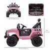Aosom 12v Ride On Car Off Road Truck For Kids Suv Electric Battery Powered With Remote Control, Adju|Aosom Camion Pour Enfants 12 V Avec Telecommande Parentale, Voiture Electrique A Piles Avec Suspensi