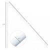 Outsunny Sun Sail Shade Support Pole Adjustable Height Support|Outsunny Poteau De Support D'ombrage De Voile De Soleil Support Reglable En Hauteur