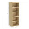 Rivington Modern 28" Open Bookcase in Natural Oak | Bibliotheque ouverte moderne Rivington 28" en chene naturel