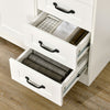 HOMCOM Modern Sideboard Storage Cabinet, Freestanding Accent Cupboard White