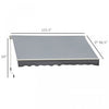 Outsunny 13' X 8' Manual Retractable Patio Awning Sun Shade Outdoor Deck Window Door Canopy Shelter |Outsunny 13'x8' Auvent De Patio Retractable Manuel Resistant A L'eau Pare-soleil Pour Terrasse Exter