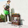 Outsunny 3-Tier Wooden Raised Garden Bed with Legs, 23.6" x 9.8" x 47.2"