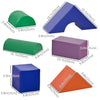 Soozier 11 Piece Soft Play Blocks Kids Climb And Crawl Gym Toy Foam Building And Stacking Blocks Lea|Soozier 11 Pieces Blocs De Jeu Souples Enfants Grimper Et Ramper Jouet De Gymnastique Blocs De Const