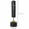 Soozier Freestanding Boxing Punch Bag With Weighted Base Adjustable Height