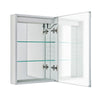 Stapik LED Medicine Mirror Cabinet - Silver|Armoire à pharmacie Stapik avec miroir et DEL - argentée