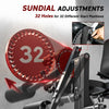 Soozier 3-in-1 Leg Extension and Curl Machine, Adjustable