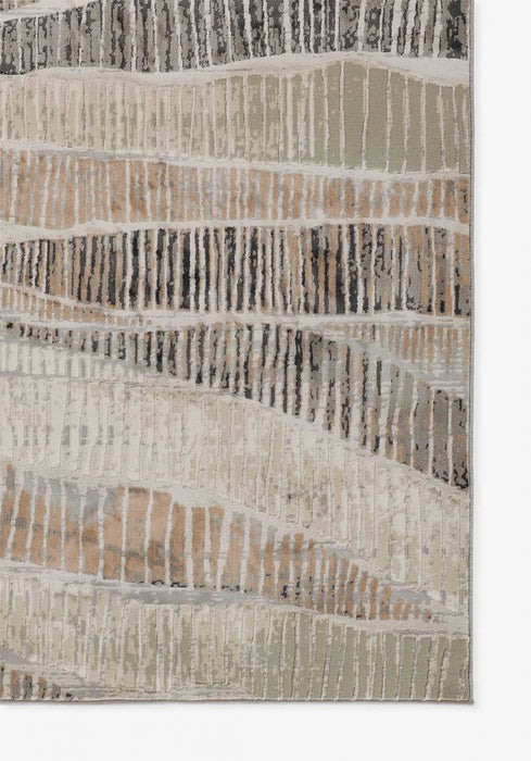 Briar Contemporary 2'2\" x 7'7\" Runner Rug in Grey Indoor Area Rug