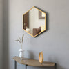 Zona Gold 28" Mirror|Miroir Zona de 28 po doré