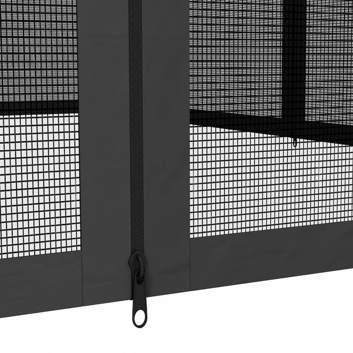 Outsunny 10' X 12' Gazebo Replacement Mosquito Netting Screen Walls
