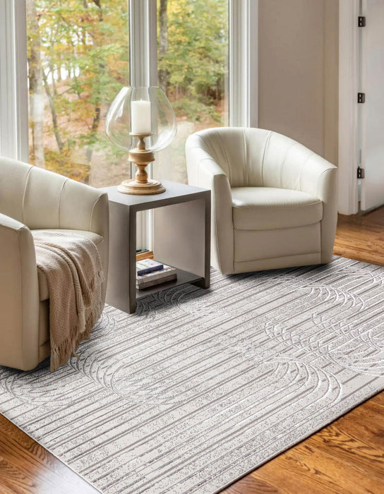 Blythe Grey Rug 8'0\" x 10'0\"
