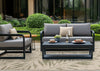 Jackson Taupe White Elegant Border Outdoor Rug, 5'3" x 7'7" Outdoor Area Rug | Tapis d'exterieur Jackson Taupe Blanc a bordure elegante, 5'3" x 7'7"