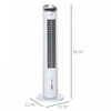 Homcom 3 Modes Portable Evaporative Air Cooler Fan|Homcom Ventilateur De Refroidisseur D'air Evaporatif Portable A 3 Modes