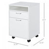 Homcom Mobile Filing Cabinet With Drawer|Homcom Classeur Mobile Avec Tiroir
